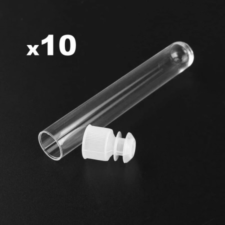 Tubinho Porta Sementes 7,5cm - Fechamento Hermético