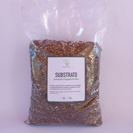 Substrato especial para germinação e propagação de mudas