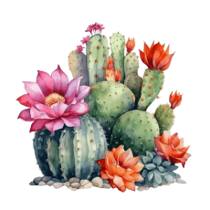 Cactos e Suculentas
